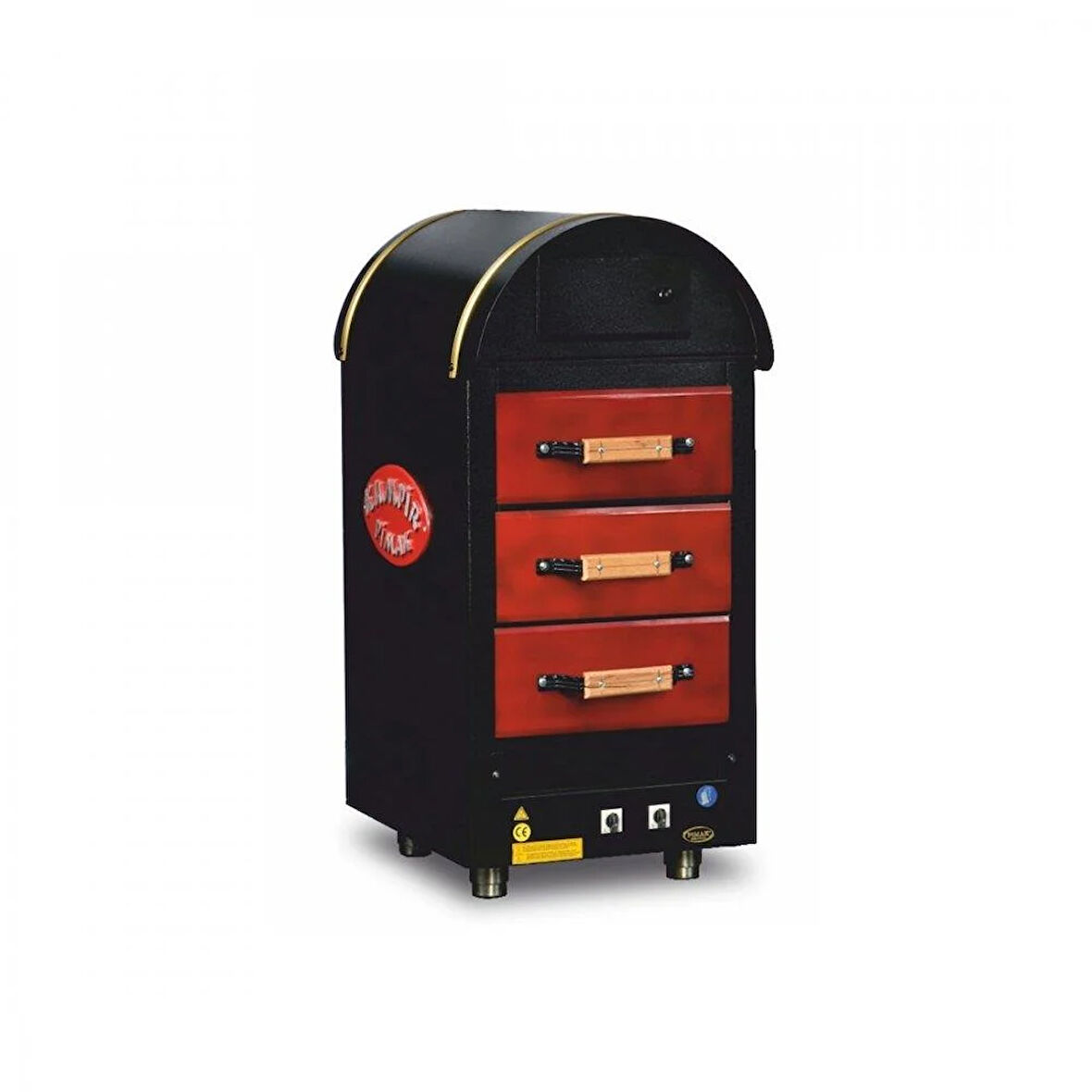 Pimak Doğalgazlı Kumpir Fırını 3 Çekmeceli