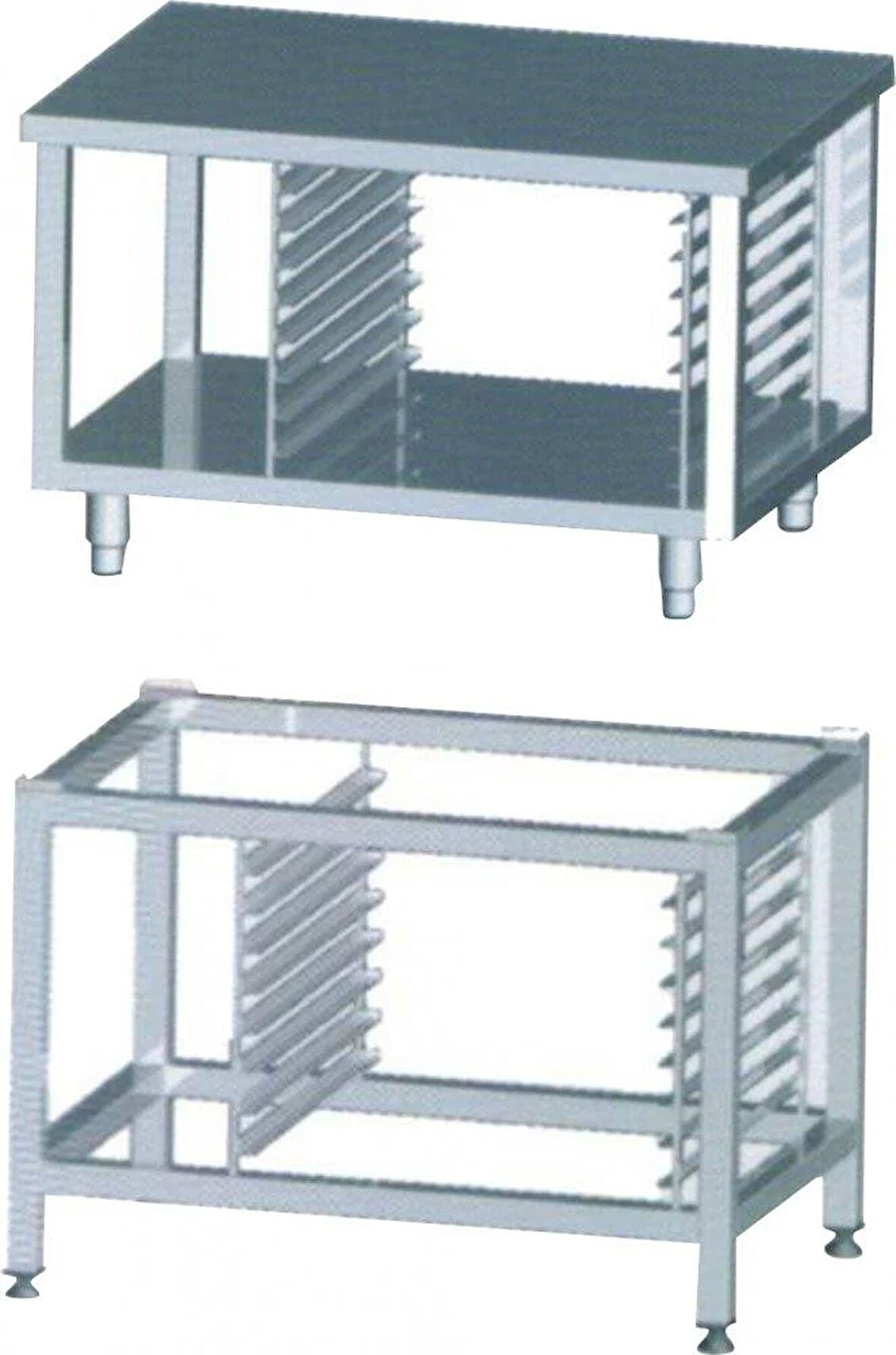 Pimak Konveksiyonlu Fırın Alt Standı 40 x 60 - 12 (Tepsi)