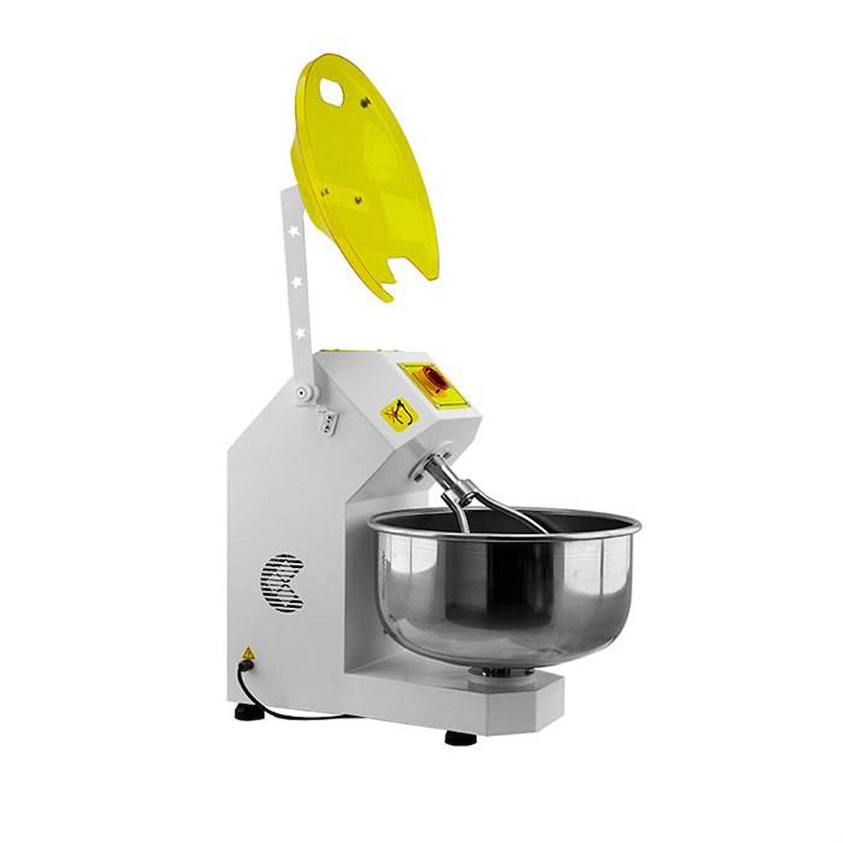 Hnc  Kapaklı Model Çift Devirli 25 kg Hamur Yoğurma Makinesi 380V