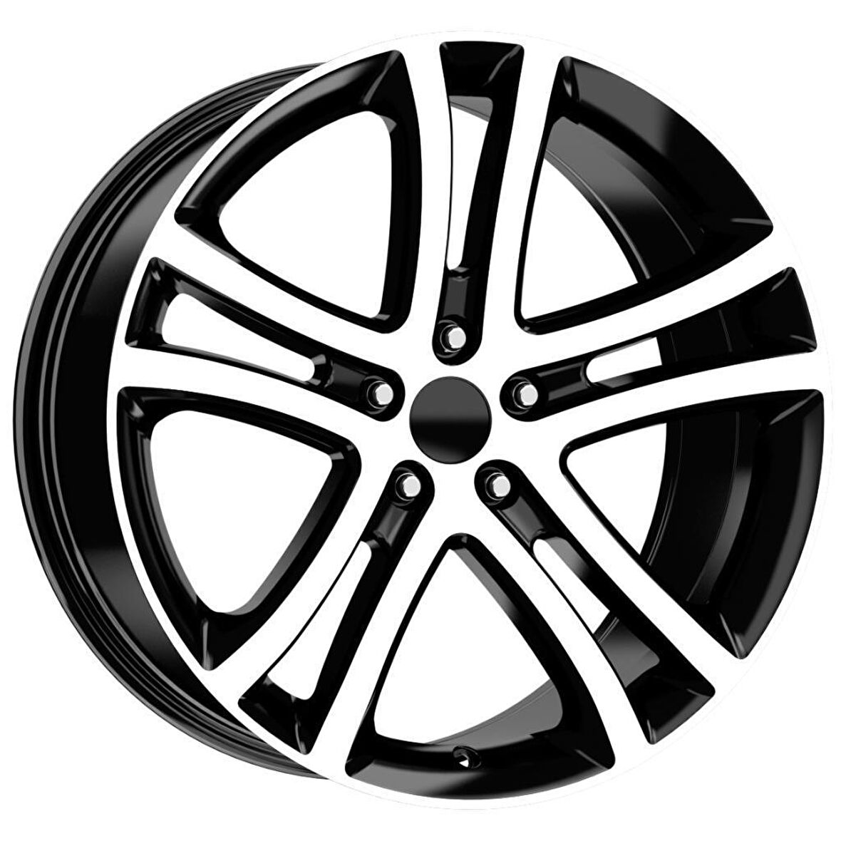 EMR-DY549-03 8.5x19"-5x112 ET33 57.1 Black Diamond Jant (4 Adet)