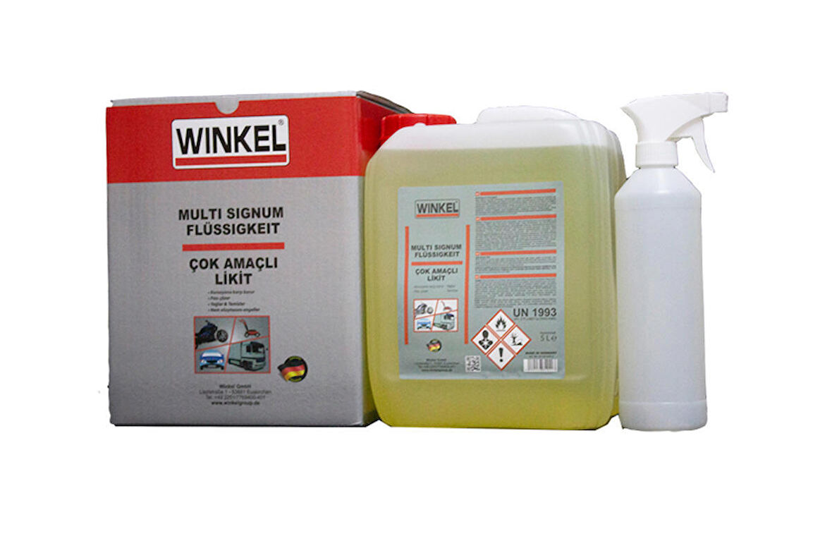 Winkel Koruyucu Yağlayıcı Bakım Yağı Multi Signum Likit 5 Litre