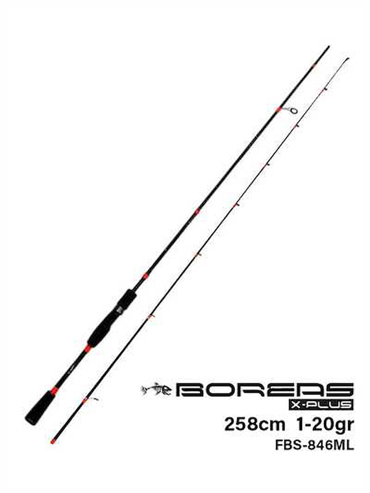 Fujin Boreas 258cm 1-20gr Orange LRF Kamışı