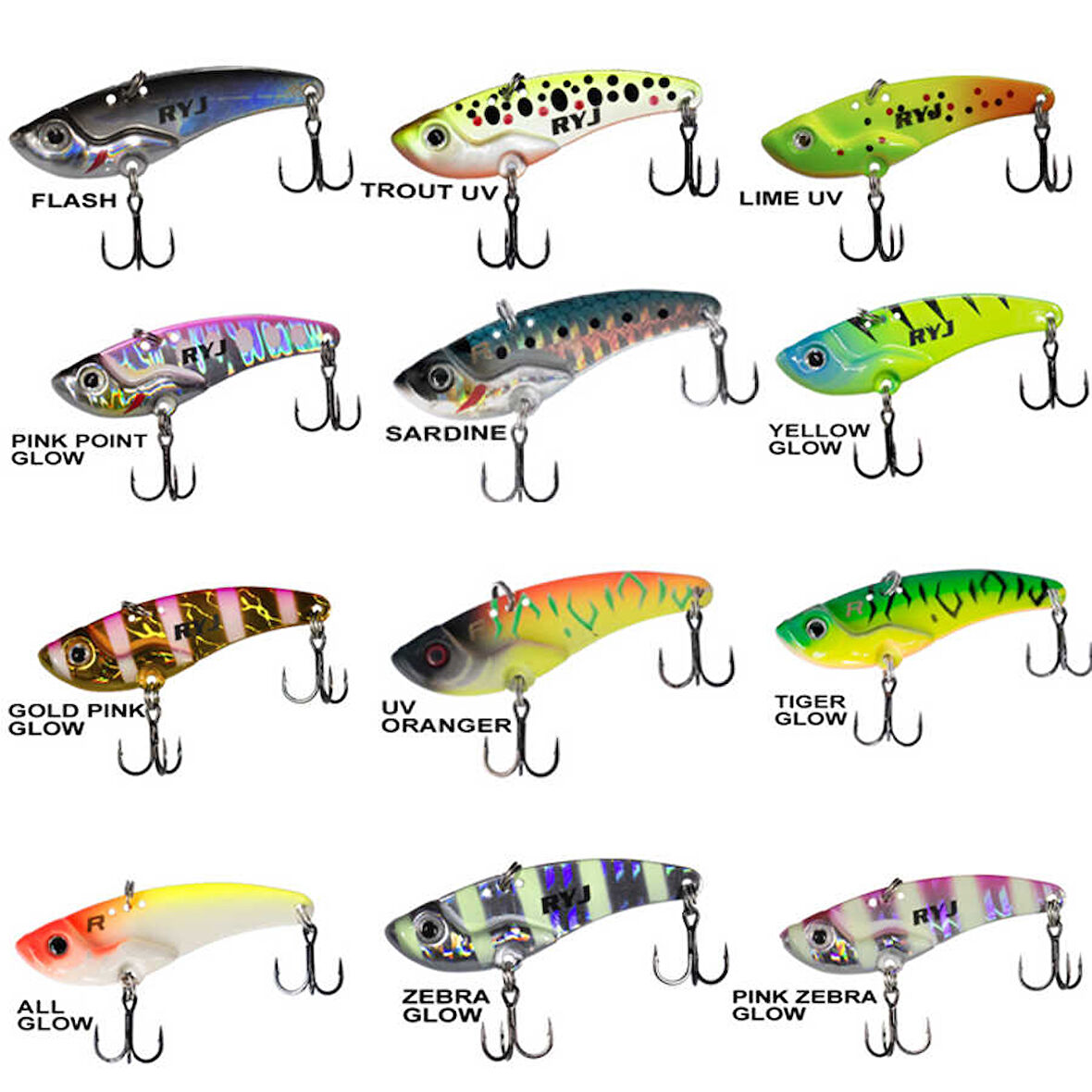 Ryuji Mirror Vib 9gr / 4.5cm Jig Yem PINK POINT GLOW-Standart