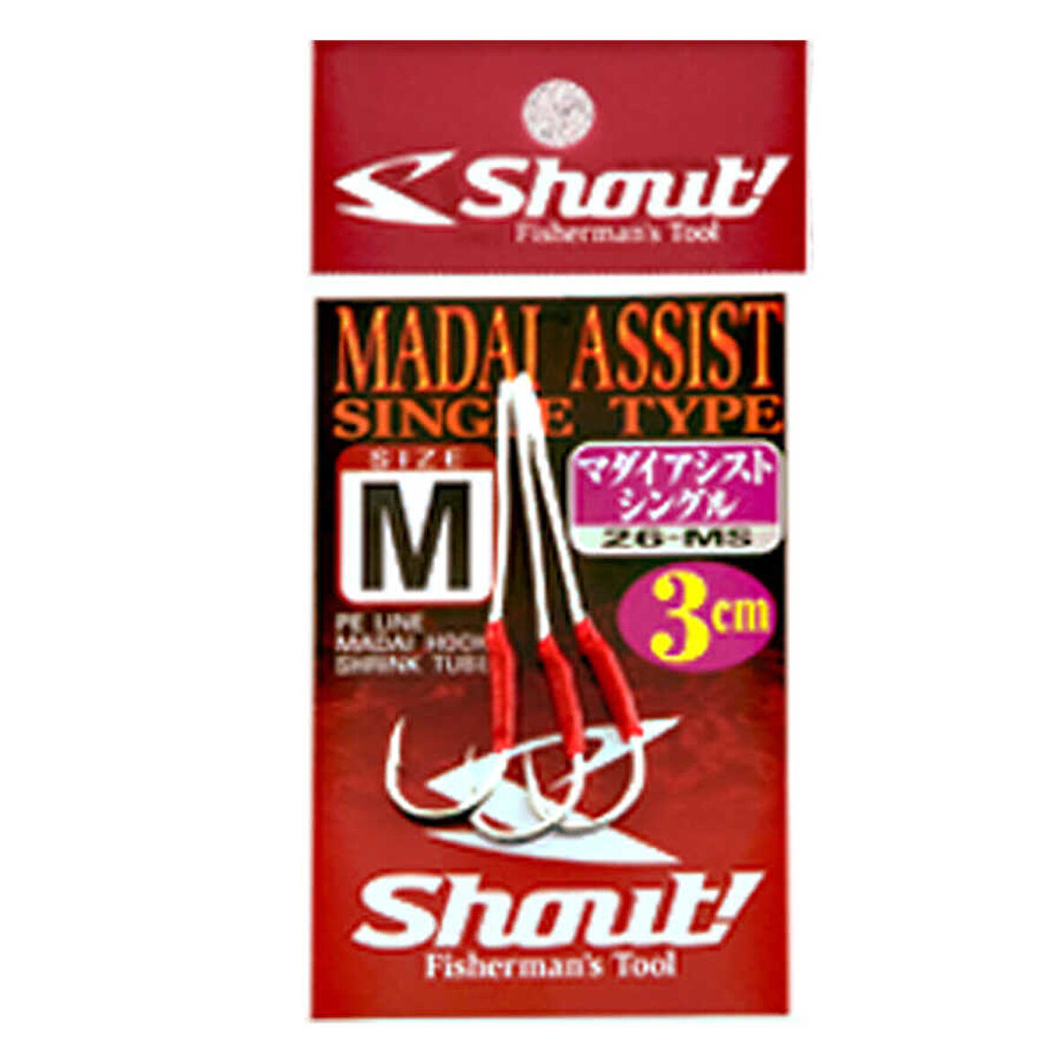 Shout Madai Assist Single Olta İğnesi Standart-S