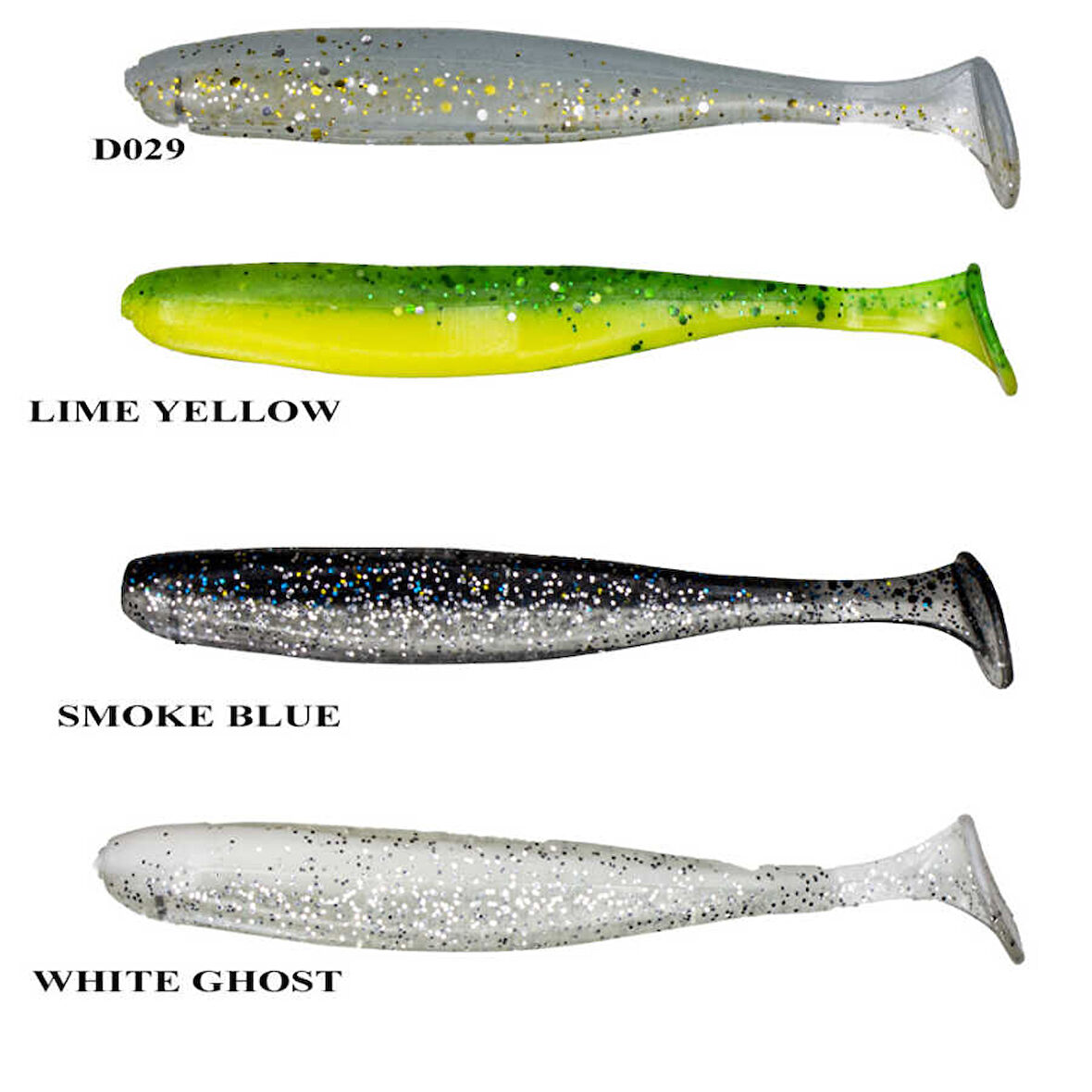Remixon Look Shad 9cm (5 Adet) LIME YELLOW-Standart