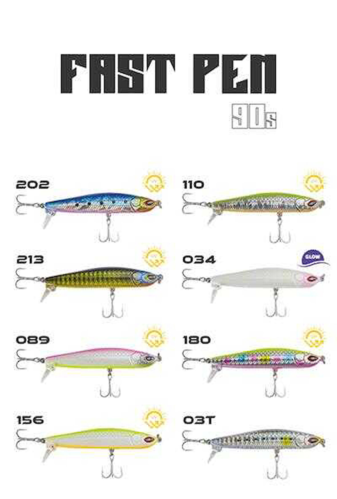 Fujin FastPen 90mm 23gr Maket Balık 180 FuyaJyo