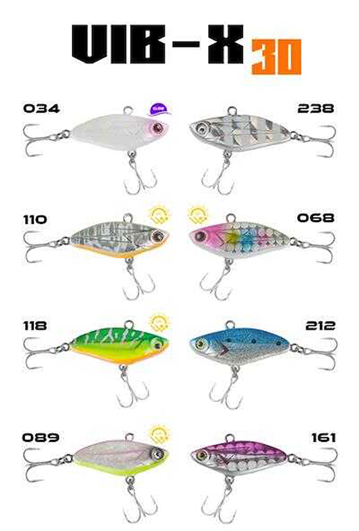 Fujin Vib-X 30mm 3.6gr Vibrasyon 034 Glow Purple