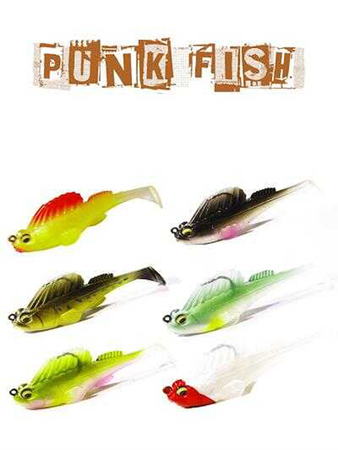 FUJIN Punk Fish 8cm 14gr Silikon Yem 03