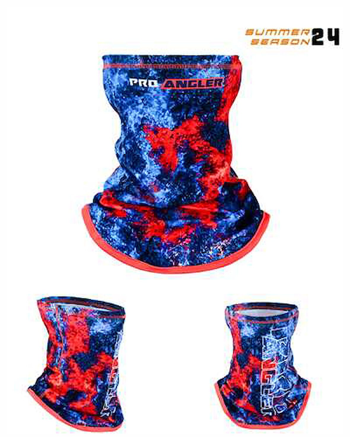 Fujin Pro Angler Neck Gaiter Boyunluk Red Reef