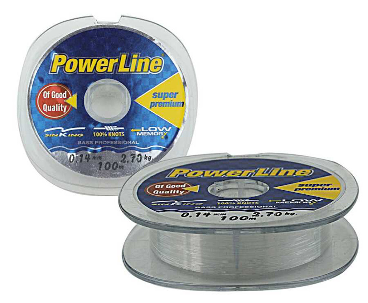 Power line Super Premıum 100 m.Bobin Misina 0,45 mm
