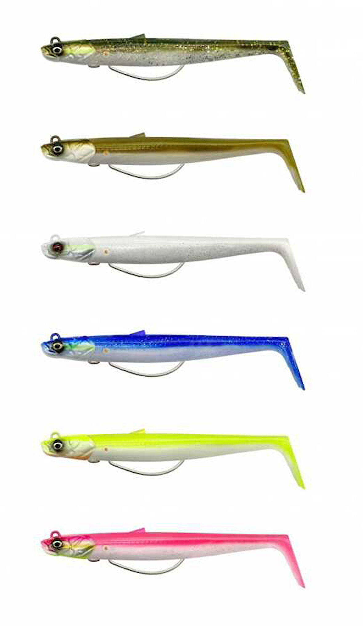 Savage Gear Sandeel V2 Weedless 11.5 cm 22 gr 2+1 Khaki
