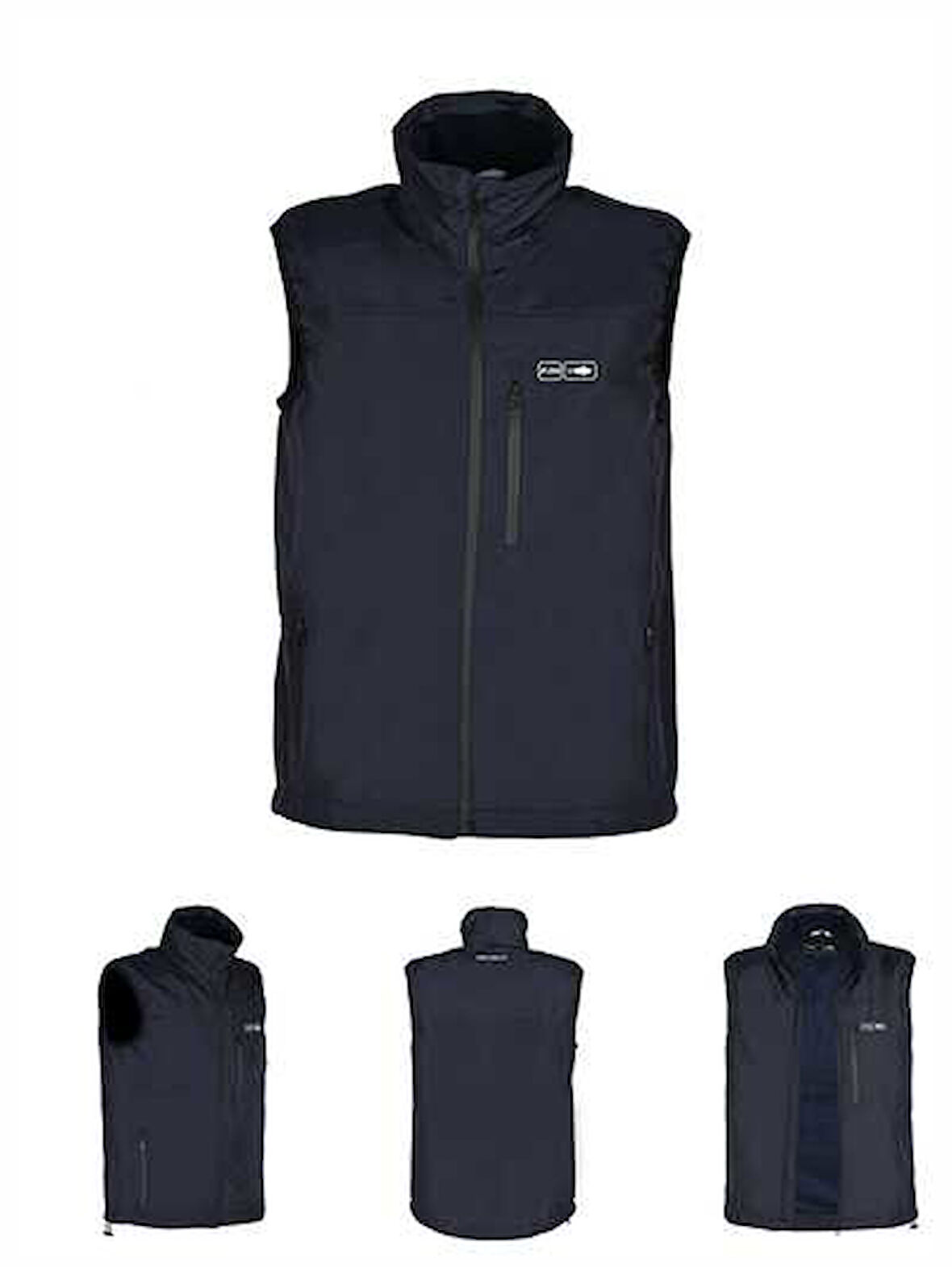 Fujin Pro Angler West Yelek Navy Large (L)