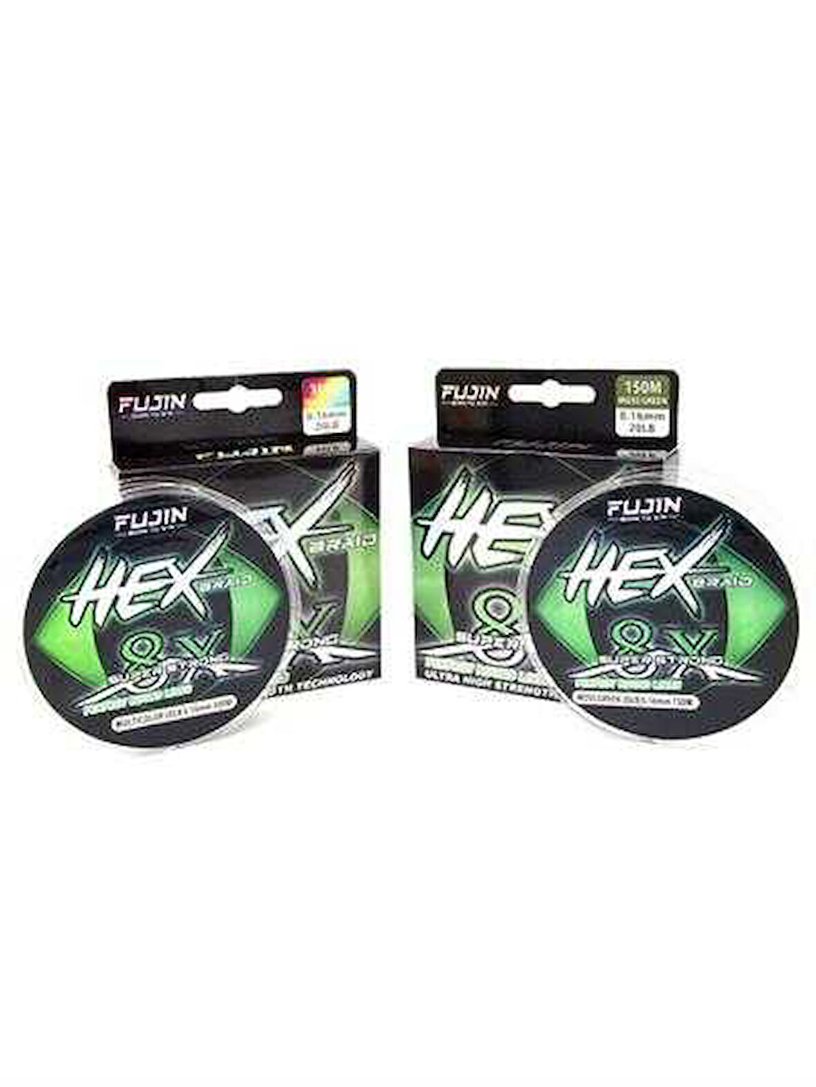 Fujin Hex Braid 8x 150mt Multi Color PE Örgü İp 0,14 mm