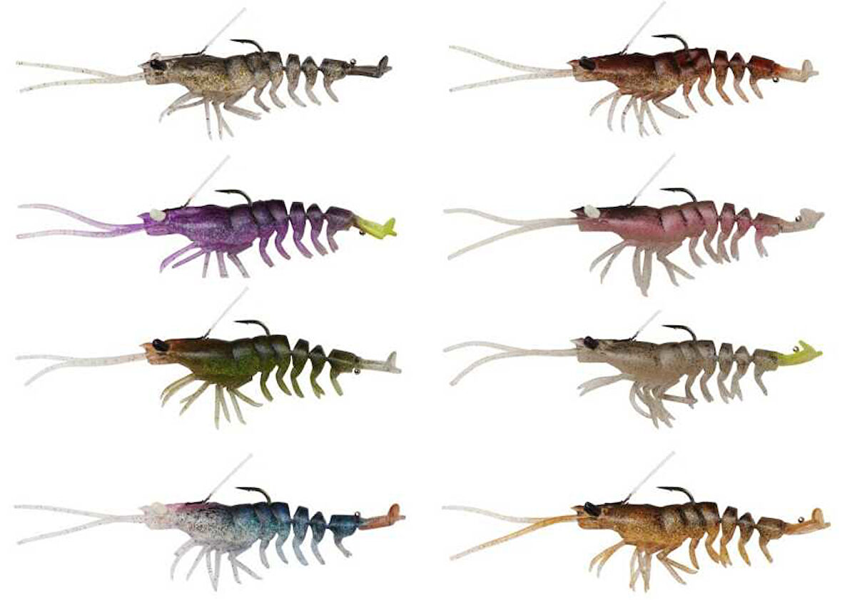 Savage Gear 3D Shrimp Weedless 9 cm 7 gr Sahte Balık Ghost