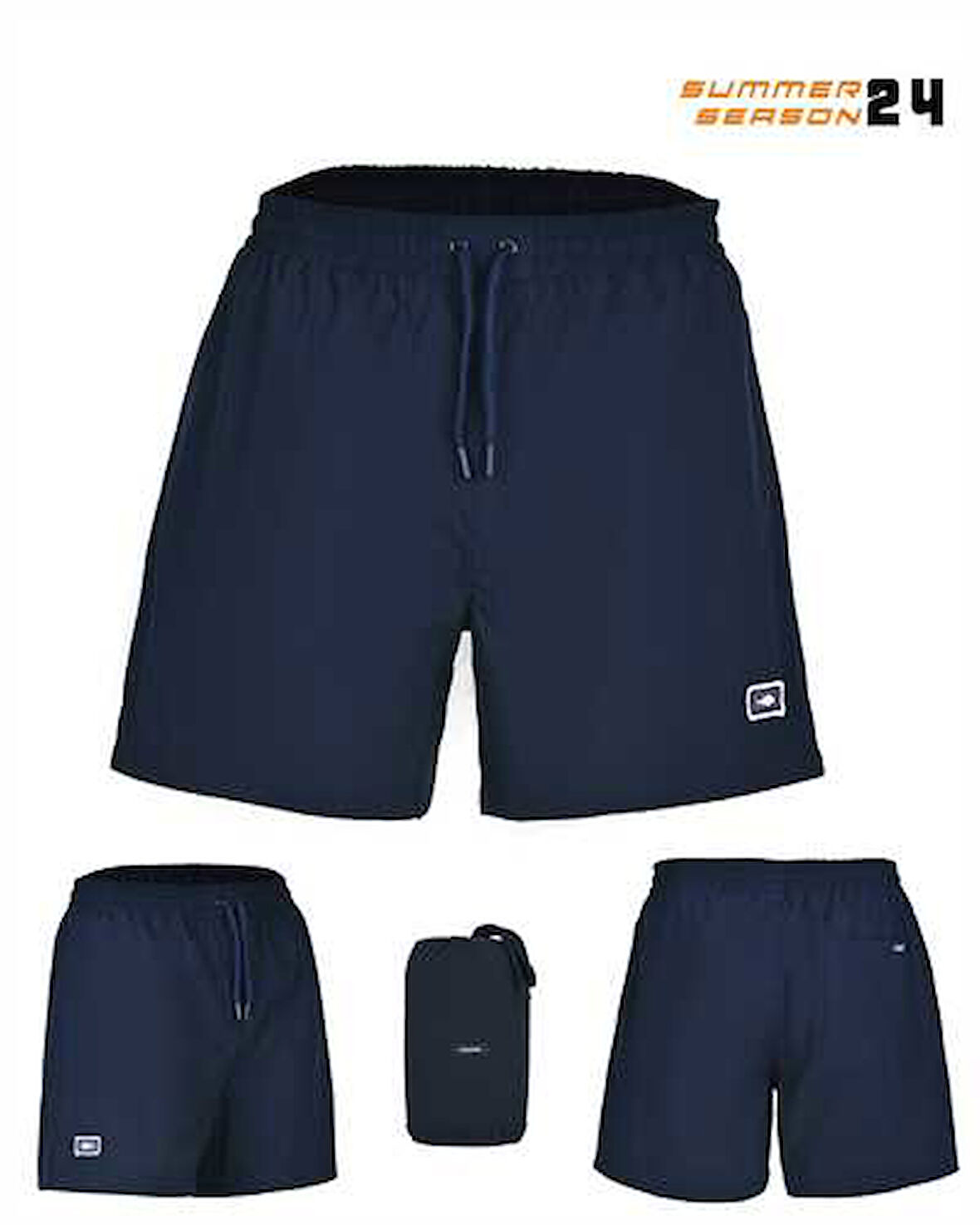 Fujin Pro Angler Short Mayo Navy XLarge (XL)