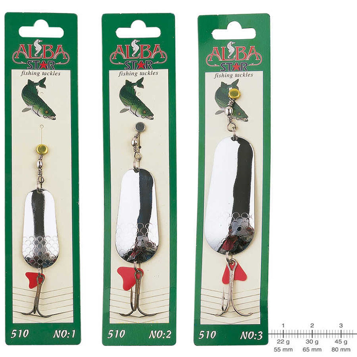 AlbaStar 510 Turna Olta Kaşığı Standart-NO:1