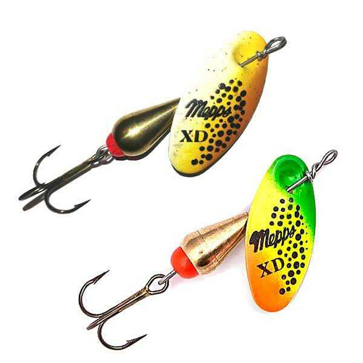 Mepps Xd Tri Fluo Olta Kaşığı MAVİ PEMBE BENEKLİ-NO:0