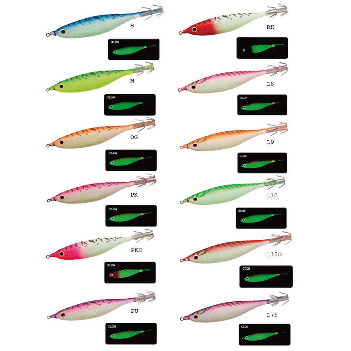 Yozuri Crystal Ultra Kalamar Sahte Balığı M-A1546-80MM