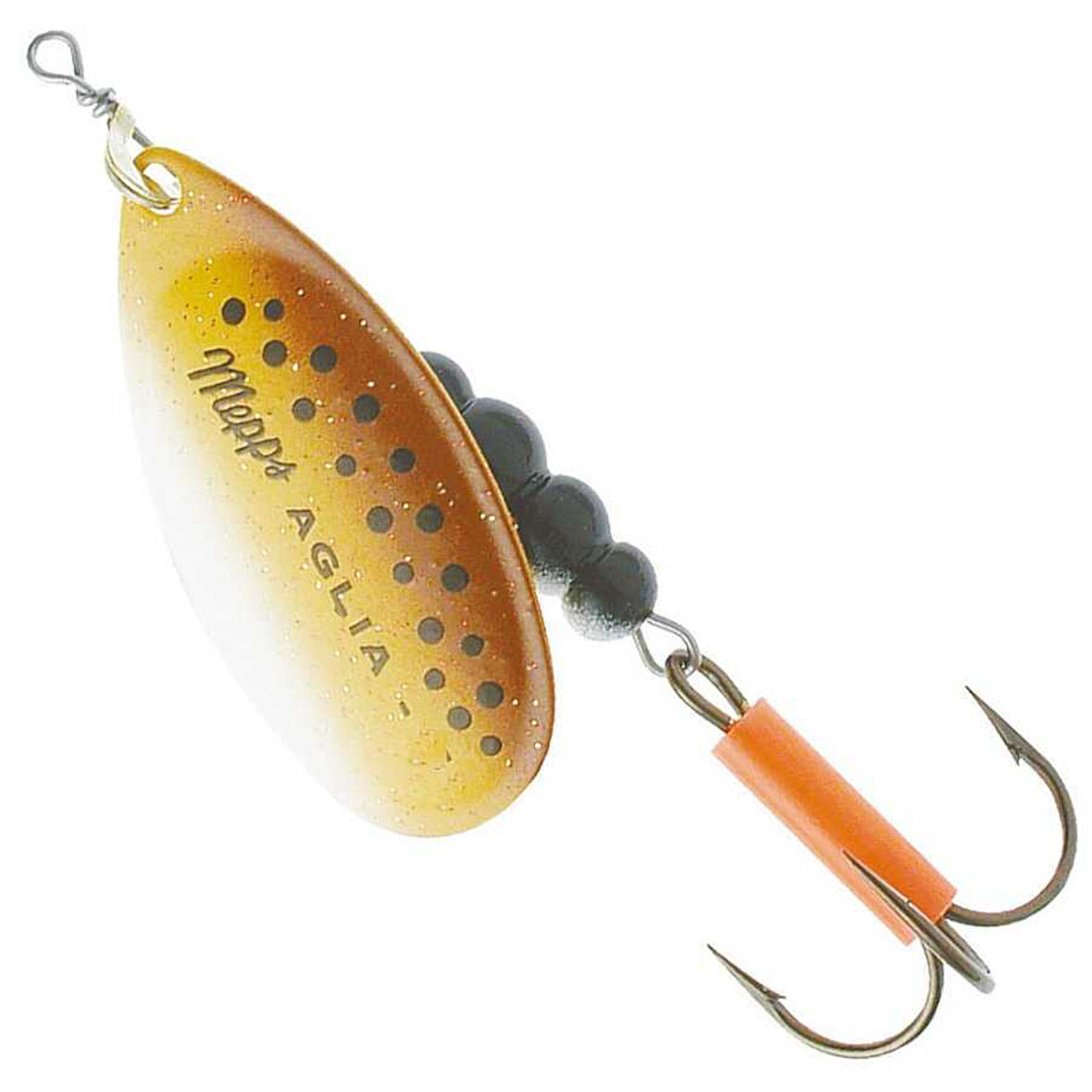 Mepps Aglia Brown Olta Kaşığı Kahverengi-Sarı Standart-NO:0