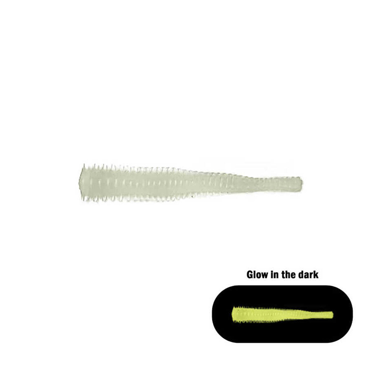 Albastar Sandworm Silikon Sahte Yem OLIVE OIL-55MM