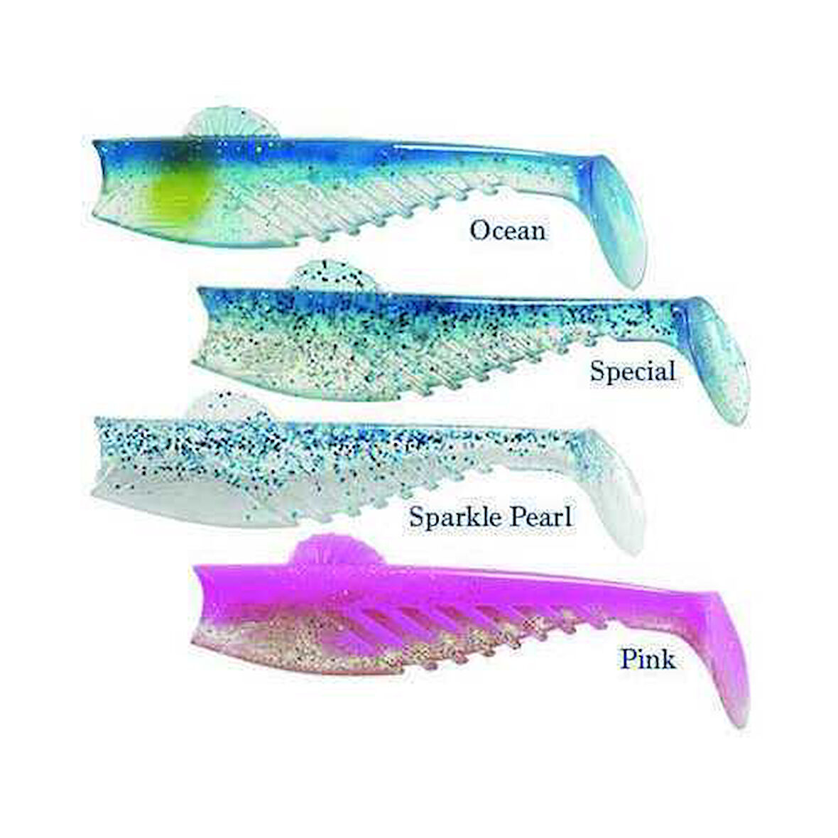 Berkley Powerbait Fat Ripple Sahte Balığı OCEAN-10CM - 4LU