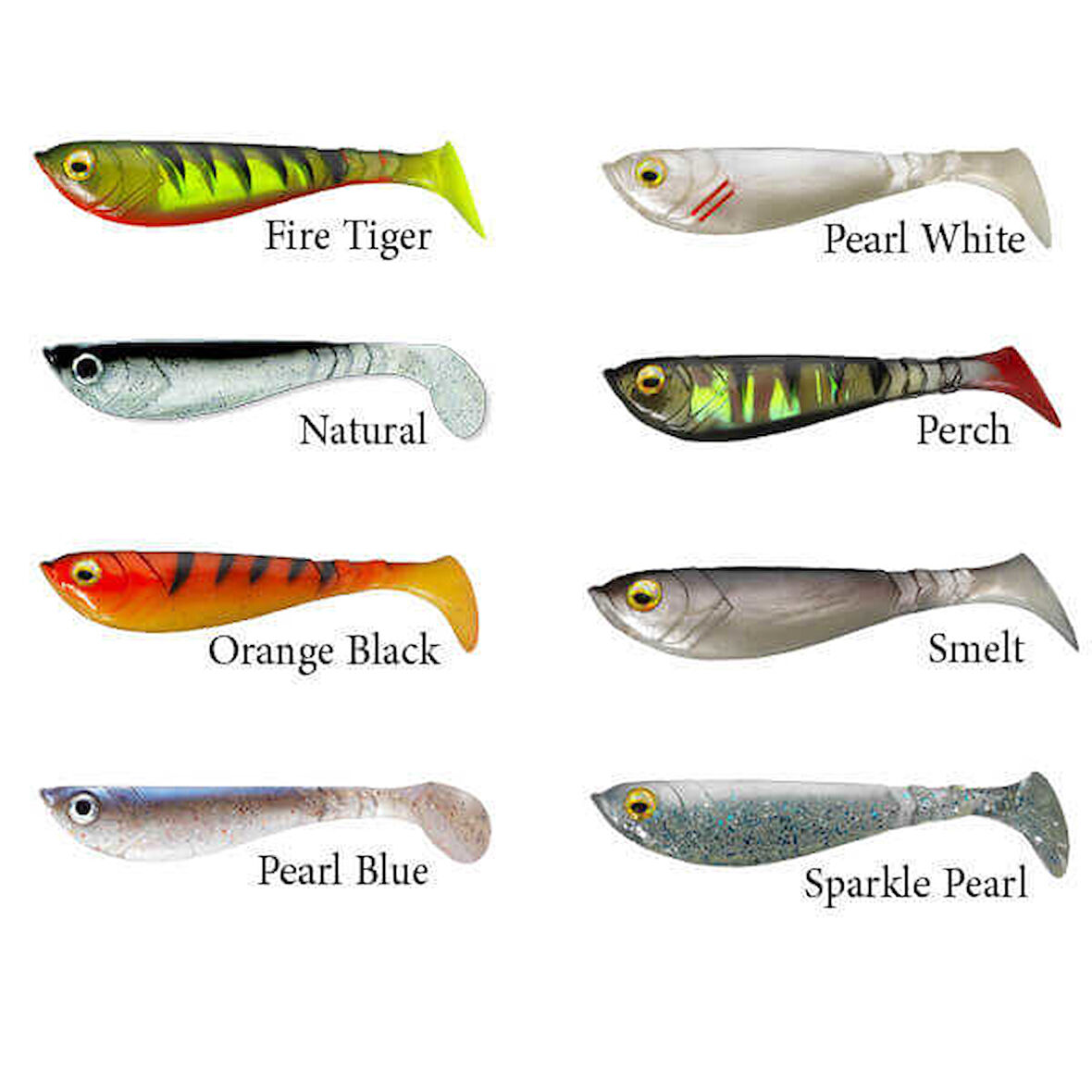 Berkley Powerbait Pulse Shad Sahte Balığı PERCH-6CM-25Lİ