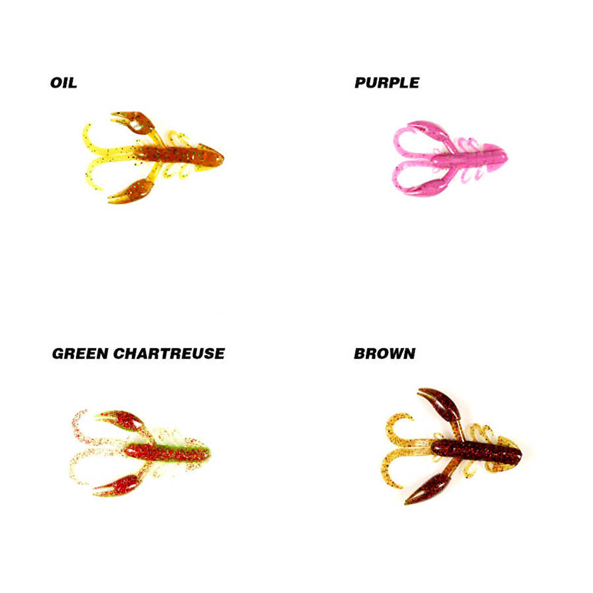 Ryuji Rock Craw 7.2 Cm 6 Adet GREEN CHARTREUSE-Standart