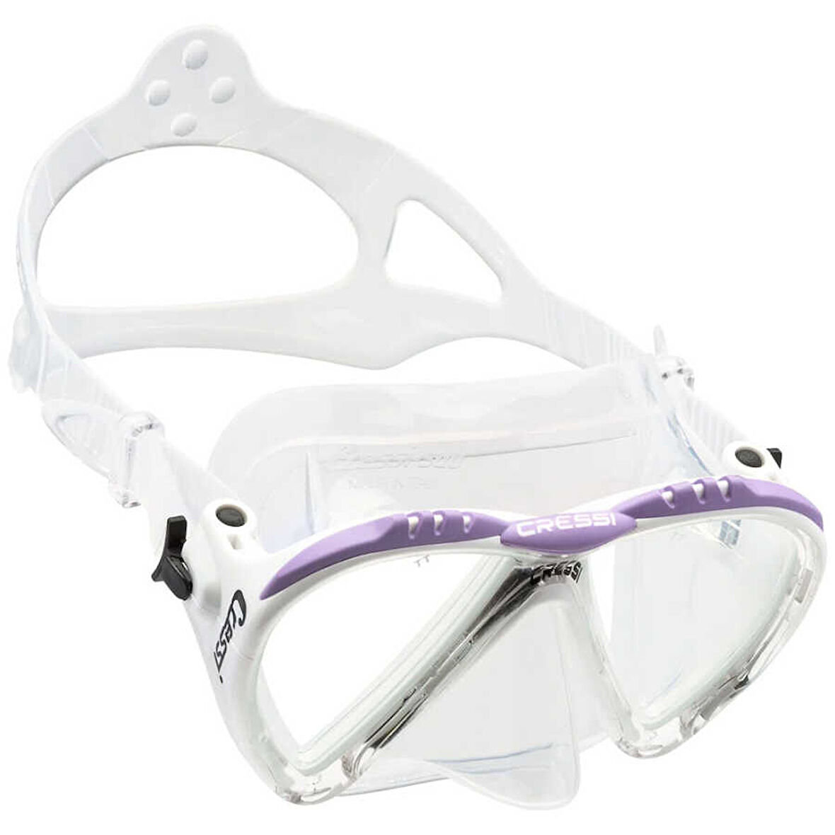 Cressi Lince Dalış Maskesi CLEAR-PINK