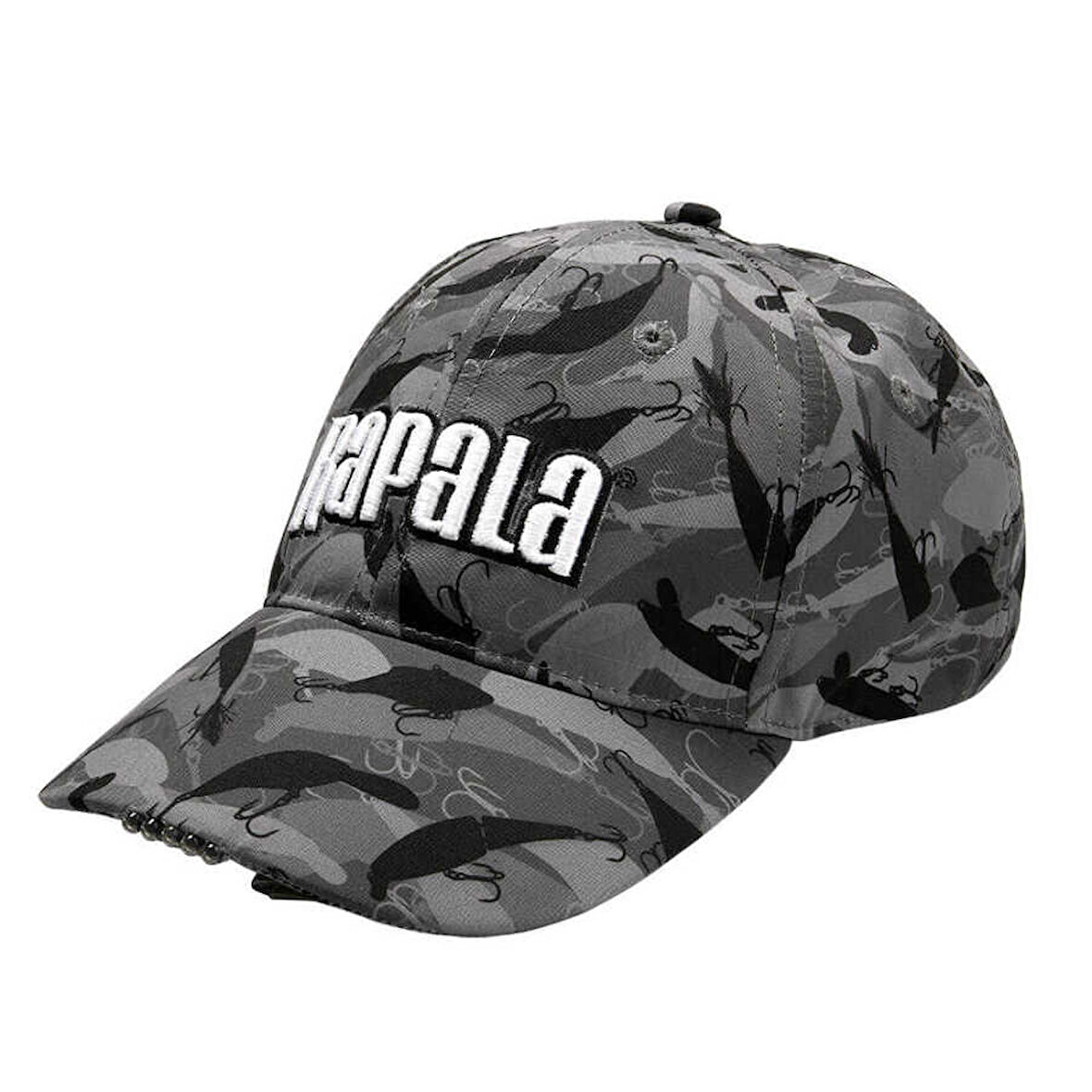 Rapala 5 Led Işıklı Camo Şapka Standart