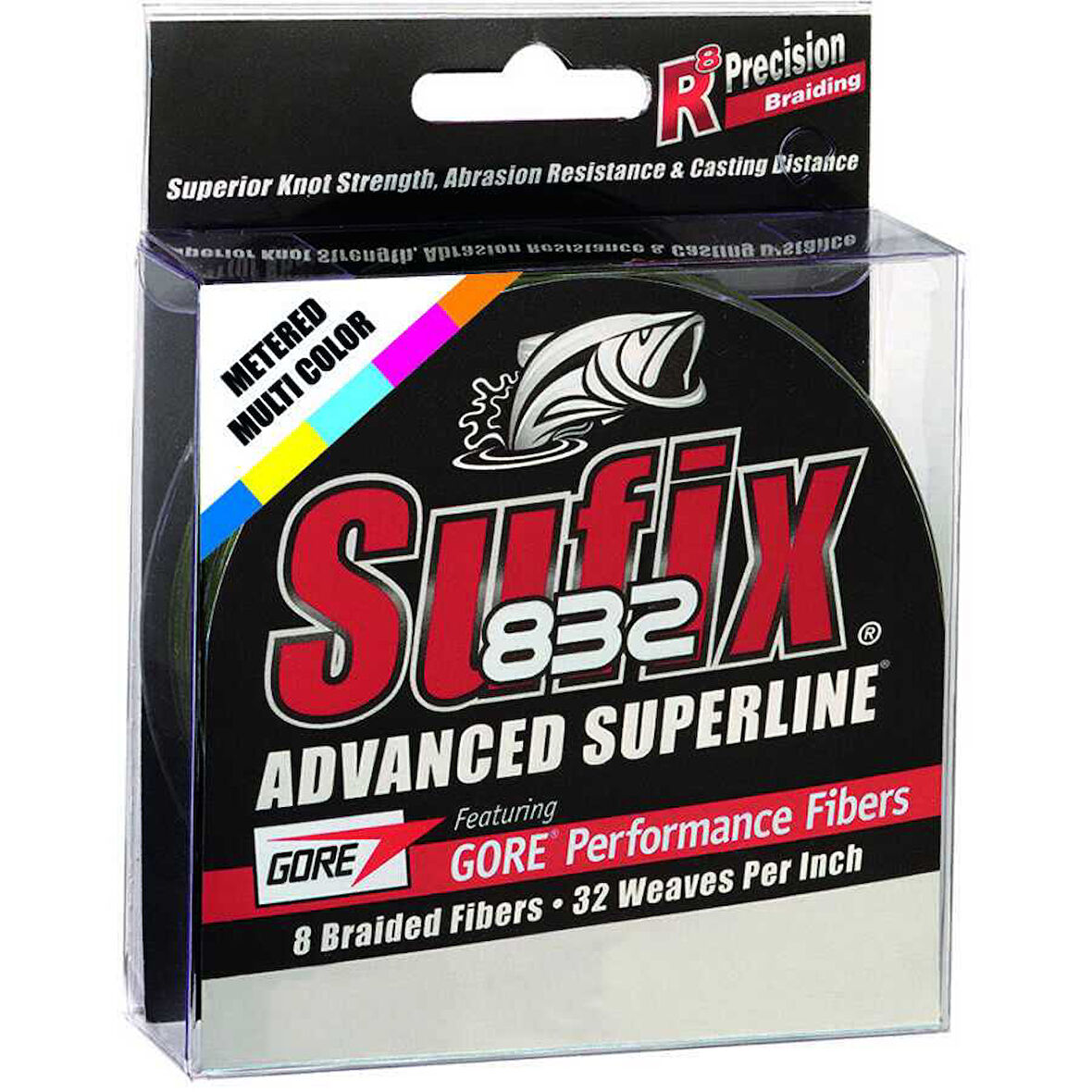 Sufix 832 Advanced İp Misina LOW VIS GREEN-0.13MM - 100MT - 8.2KG