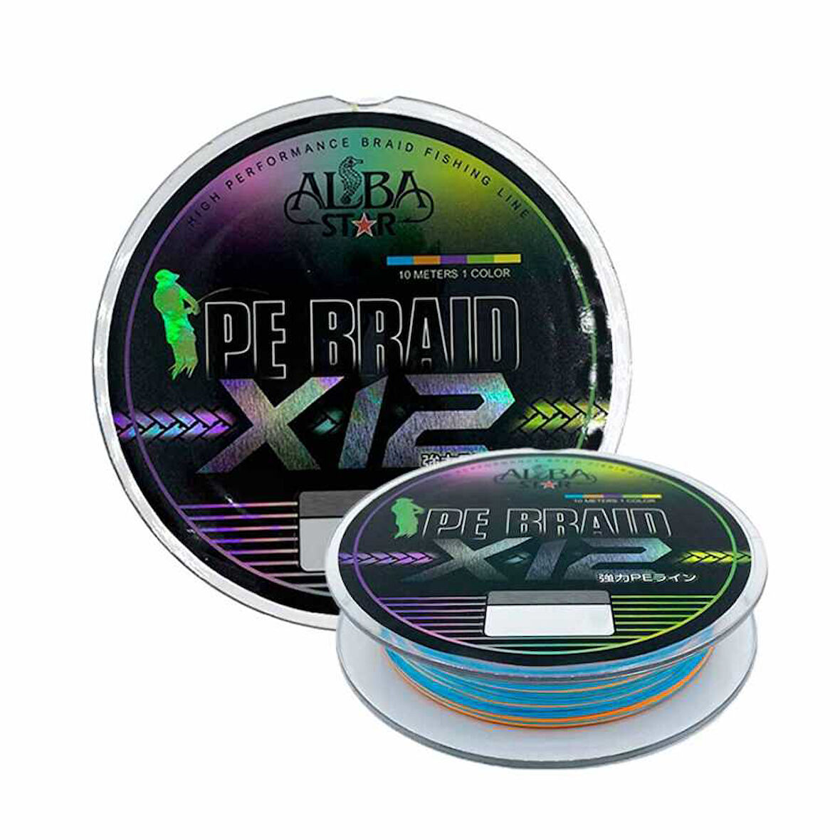 Albastar Carrier 12x Pe İp Misina MULTICOLOR-0.21MM - 150M - 12.20KG