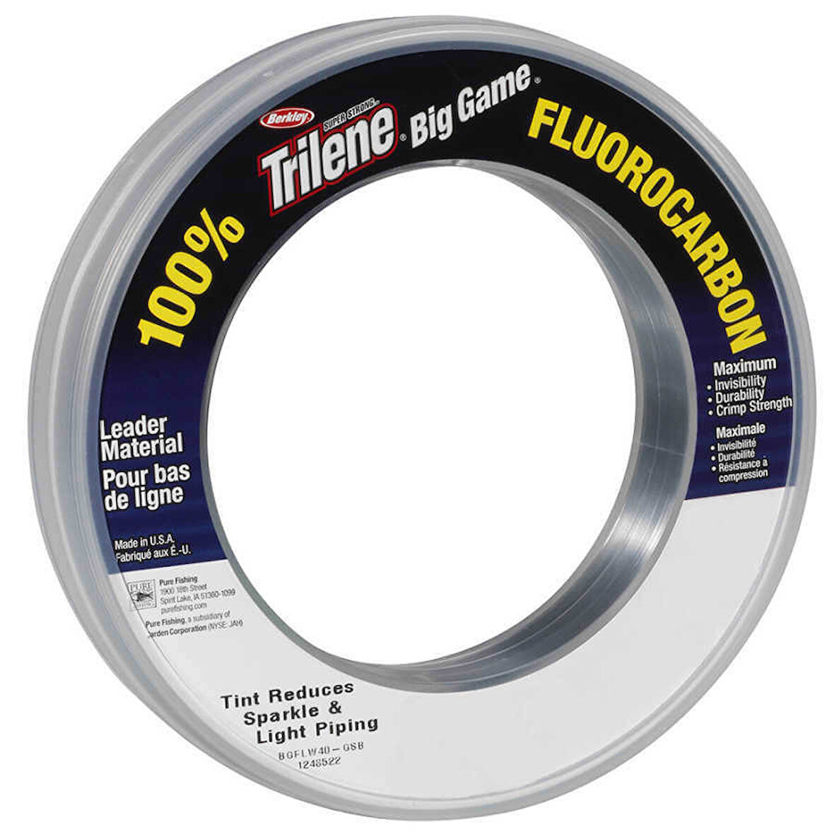 Berkley Trilene Fluorocarbon Leader Misina Standart-0.81MM - 68MT - 30KG