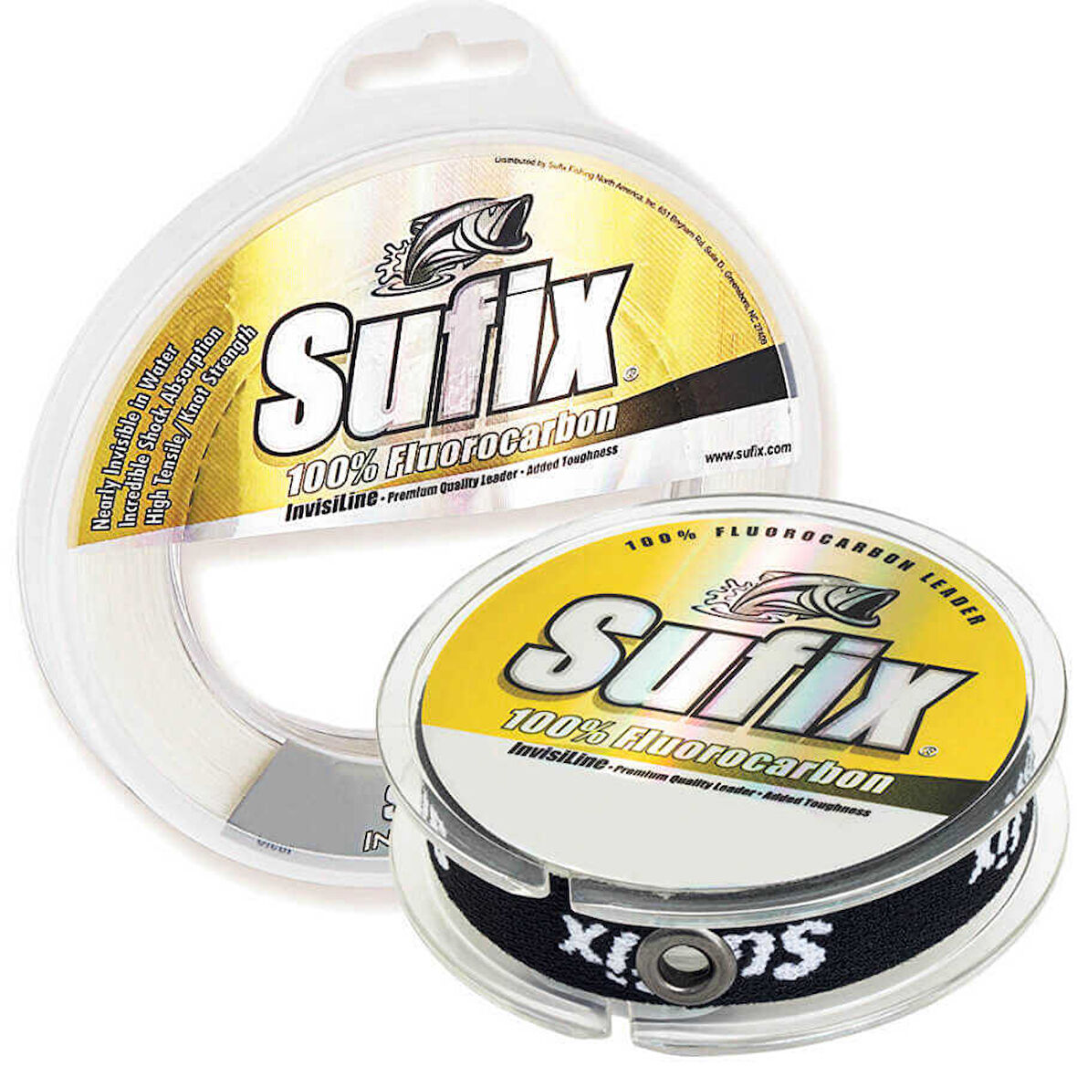 Sufix Invisiline %100 Fluorocarbon Misina Standart-1.06MM - 50MT - 45.4KG