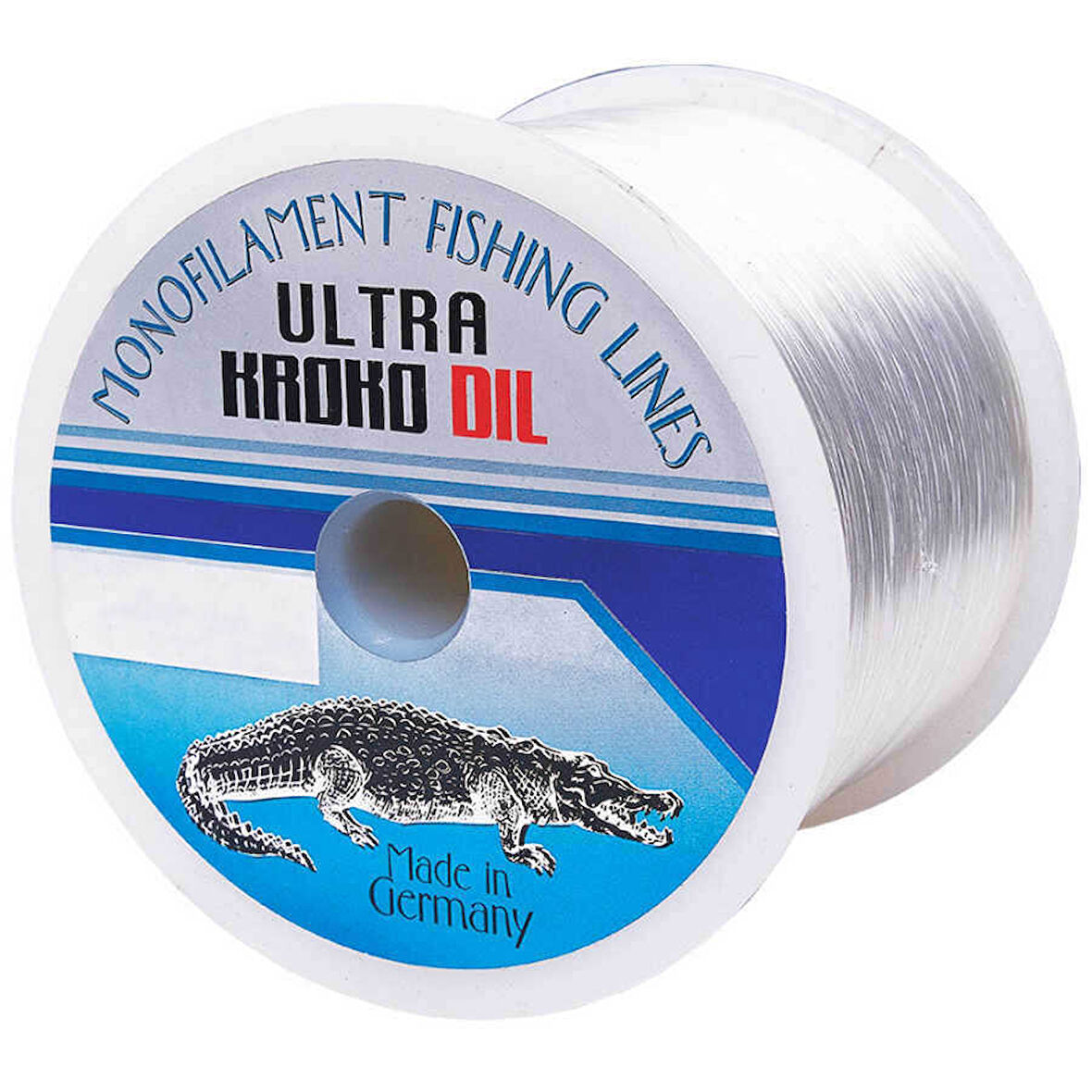 Krokodil Bobin Misina BEYAZ-0.35MM - 1000MT - 7.5KG