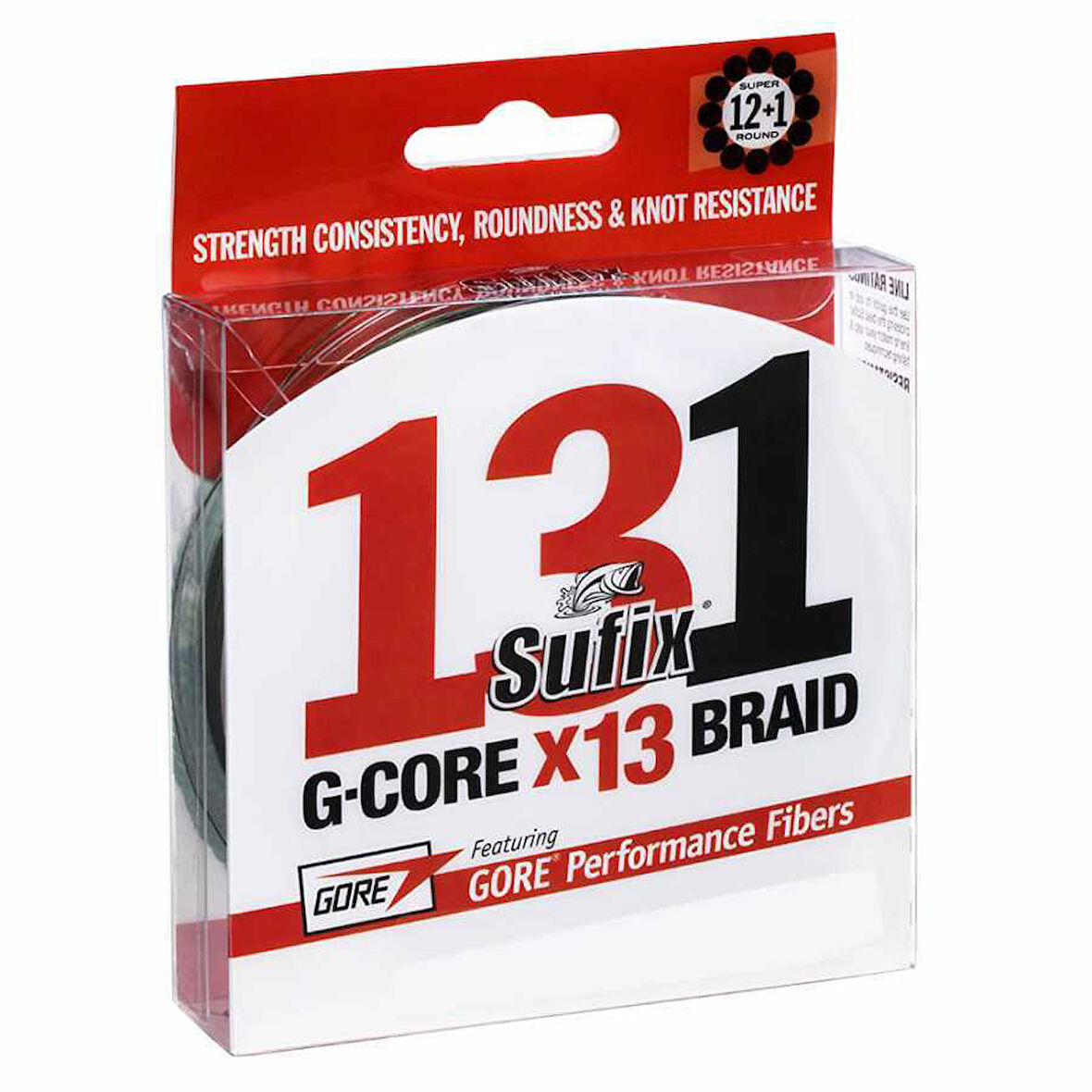 Sufix 131 G-Core X13 İp Misina LO-VIS GREEN-0.285MM - 300M - 15.88KG