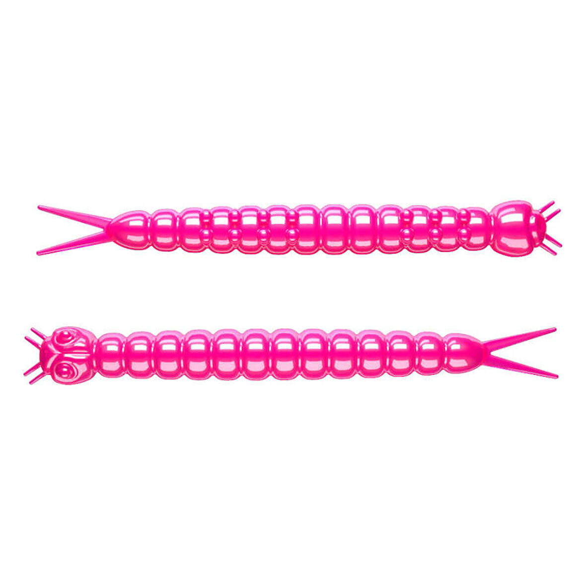 Libra Lures Slight Worm Cheese Suni Yem 000 - GLOW UV GREEN-38MM