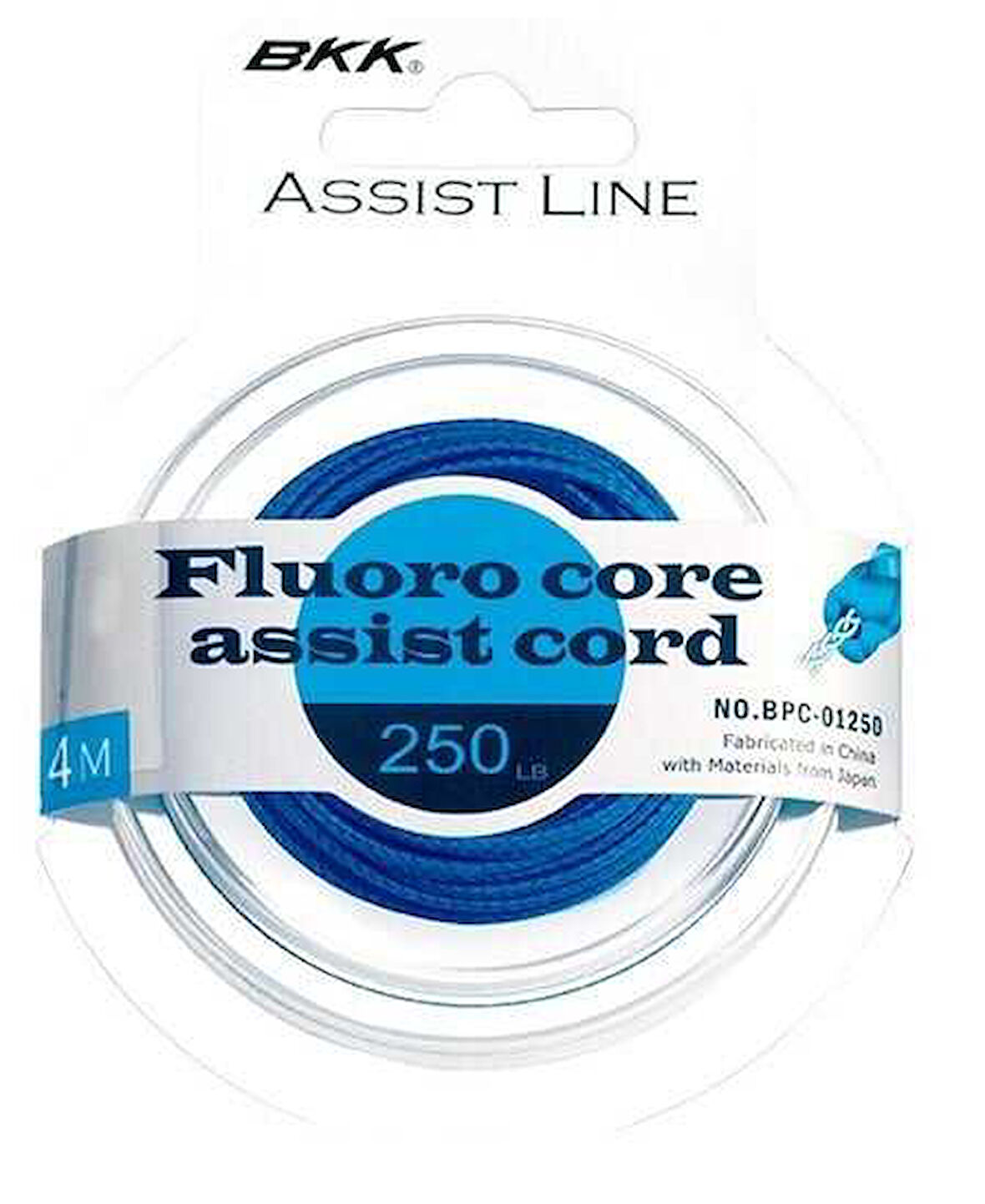 BKK Fluoro Core Assist Cord 250 lb