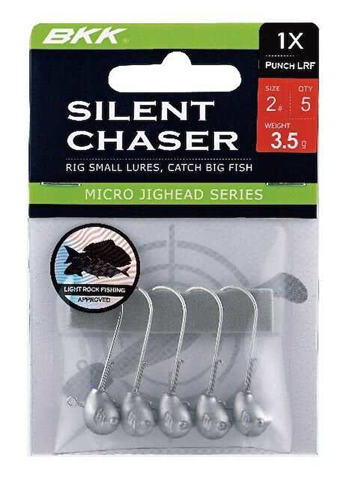 BKK Silent Chaser-Punch LRF Jighead 2 no 3.5 gr