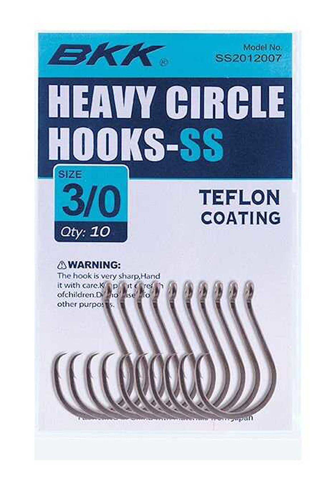 BKK SS Heavy Circle Olta İğnesi 4 no 10 Pcs