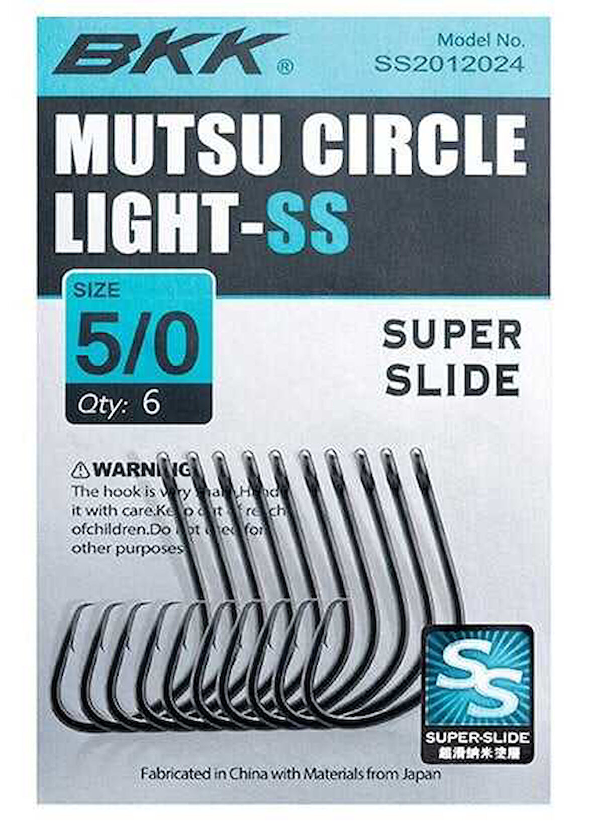 BKK Mutsu Circle Light Olta İğnesi 2/0 8 Pcs