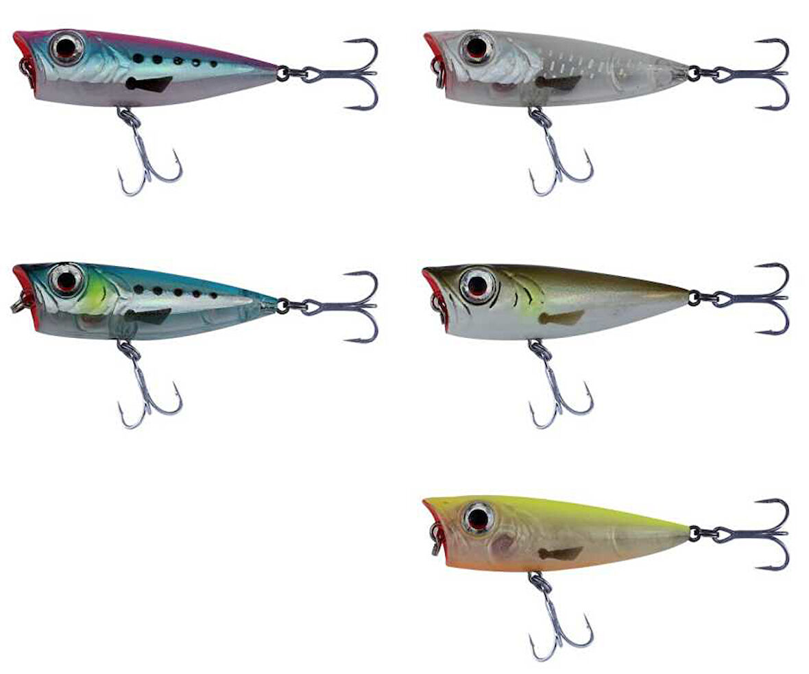 Savage gear 3D Minnow Pop Walker 43 3g Sahte Balık 04-Lemon Back