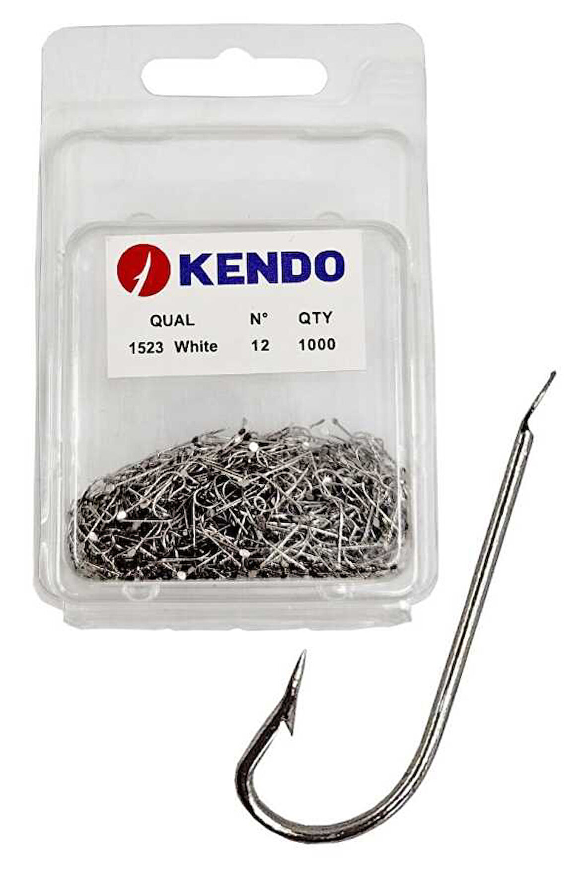 Kendo (1523 NI) 1000 Adet Beyaz Çapraz İğne 10 Numara