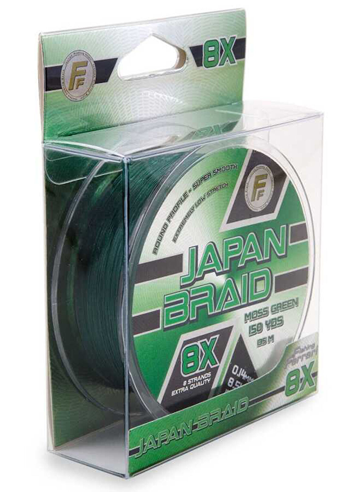 Lineaeffe Japan Braid Green 135 mt 8 Örgü ip 0,10mm