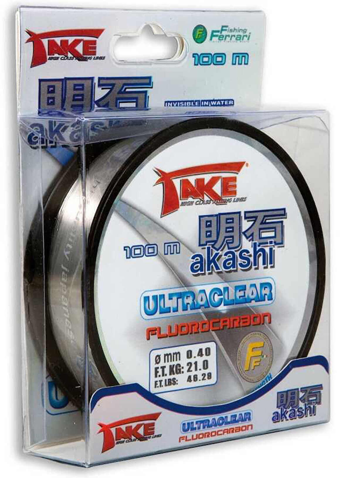 Lıneaeffe Akashı Ultra Fuoro Carbon 100Mt Misine 0.40 mm