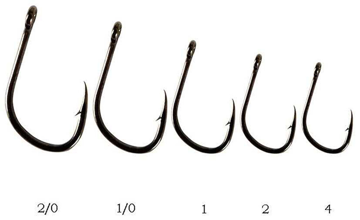 Lineaeffe Carp Hook Rıng Black 2 Numara