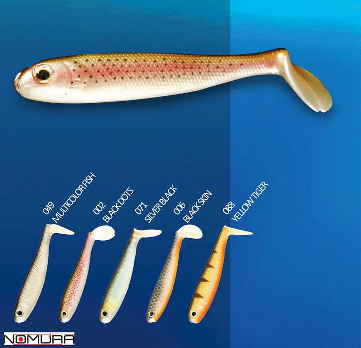 Nomura Lıve Fısh 10cm 14g 4 Adet Sahte Balık 071