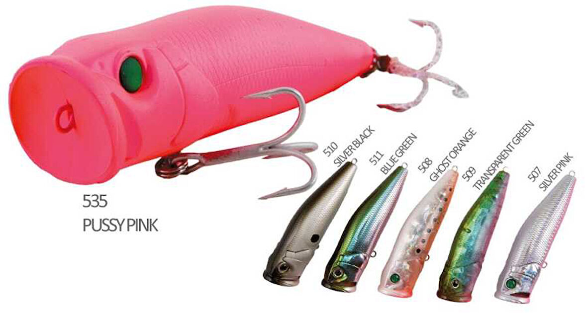 Nomura Momoko 120mm 44,8g (Poper) Sahte Balık 508