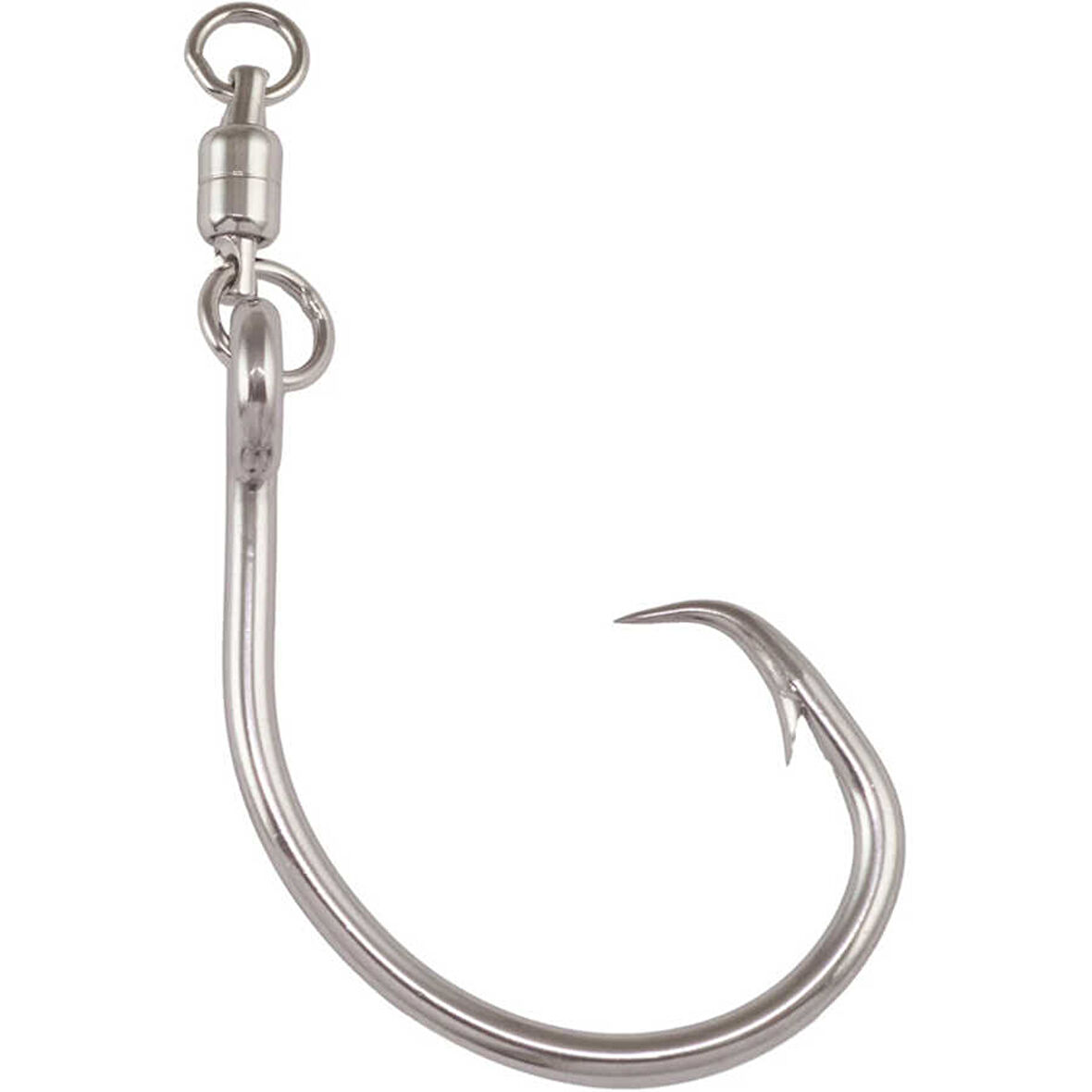 Mustad Swivel Demon Perfect Circle 3X Strong SE39950NP Olta İğnesi STAINLESS STEEL-NO:8/0 - 2Lİ