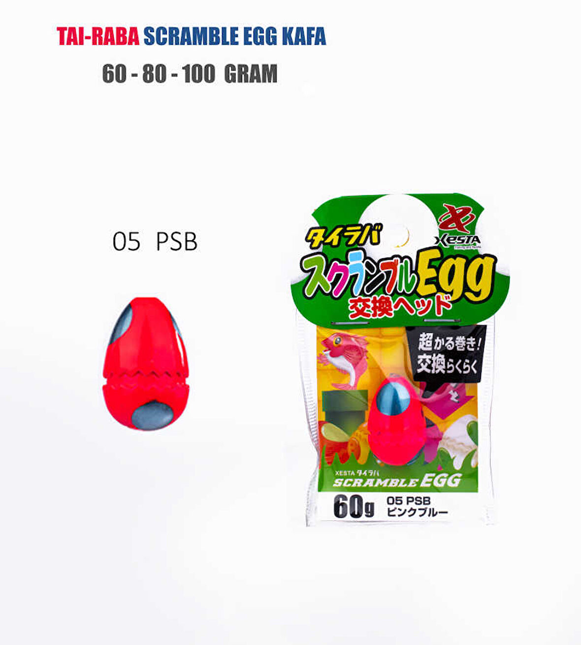 XESTA TAI-RABA SCRAMBLE EGG KAFA 60G PSB