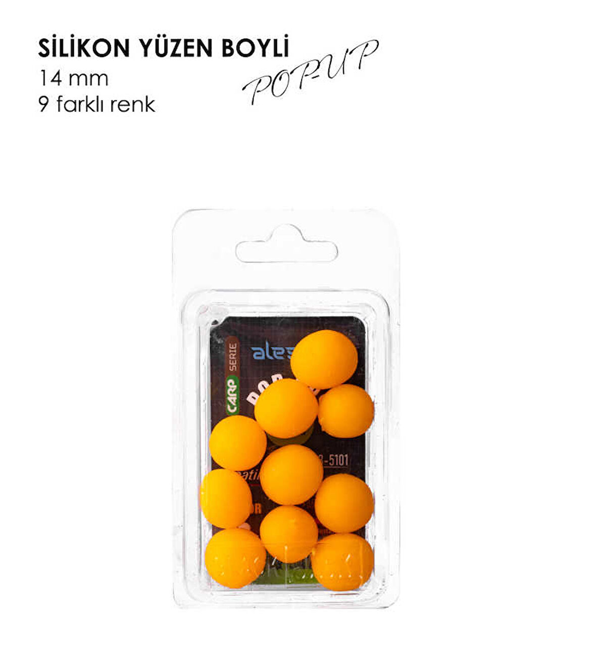 YÜZEN BOYLİ POP-UP HARDAL 14MM 10P